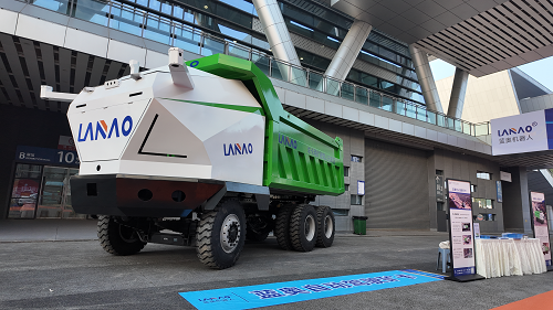 科技感拉满！绵阳蓝奥 LAZE90A 无人矿车亮相国际车展 解锁矿山作业新场景